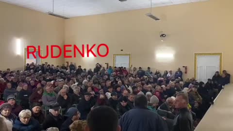 Ukraine War - Residents of the village of Rozovka, Zaporozhye region