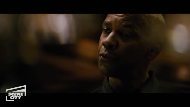 The Equalizer: Fighting a Russian Gang (DENZEL WASHINGTON FIGHT SCENE) | With Captions