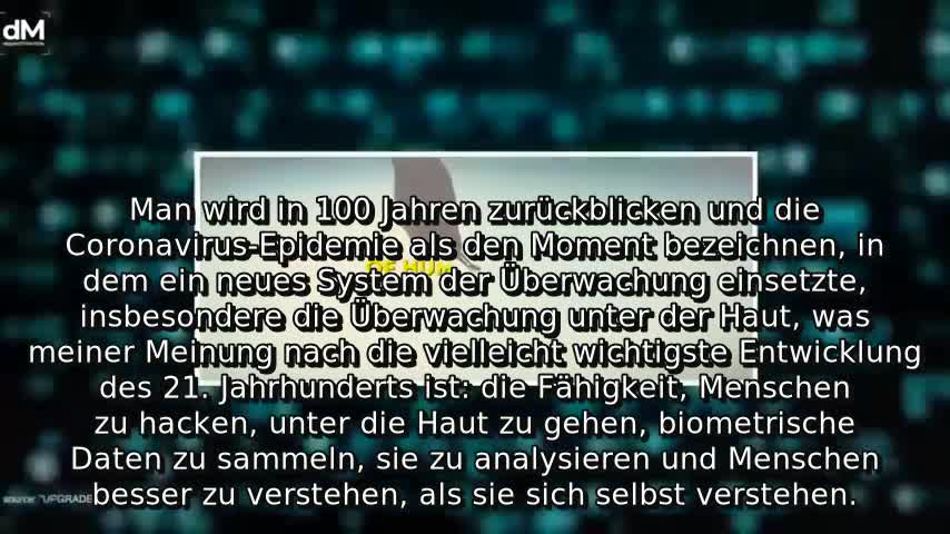 Yuval Noah Harari - Transhumanismus und die Abschaffung des freien Willens