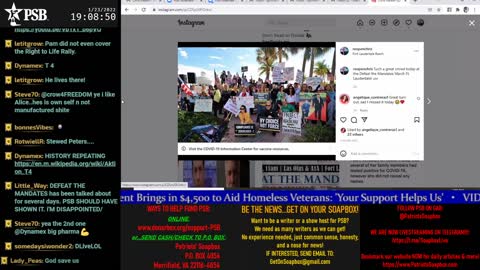 2022-01-23 18:00 EST - The Campaign Show: with Patrick Howley