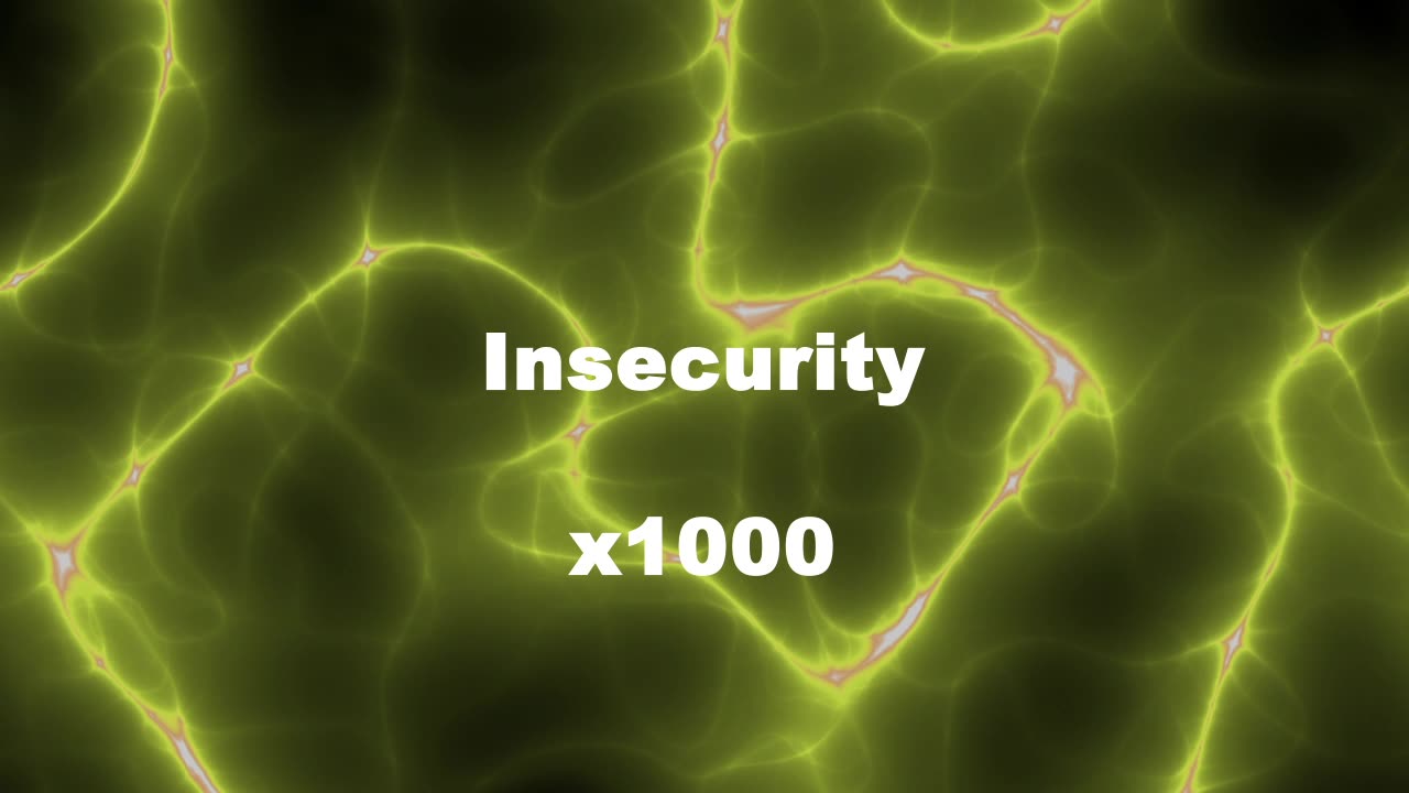 Amplified Reiki [AR] for Insecurity - 1000x Stronger Energy