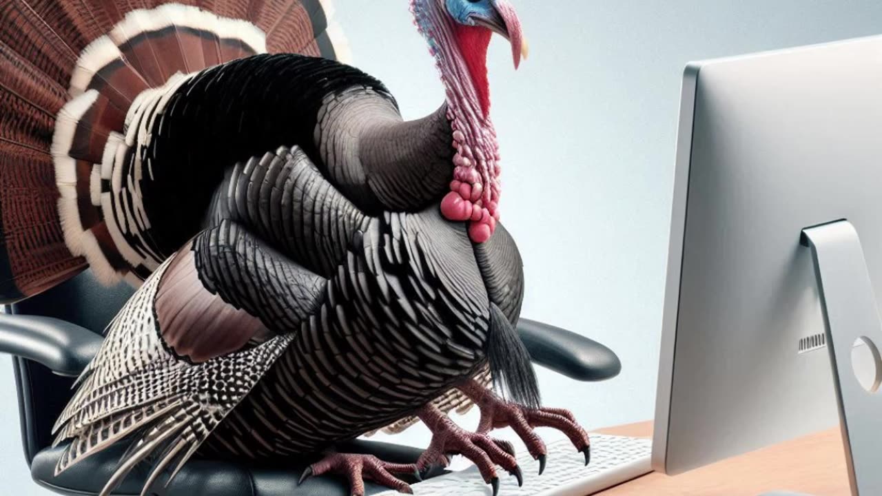 Why did the turkey go online? To Google Thanksgiving 😂🦃 @DadFunnies #DadJokes #ThanksgivingHumor