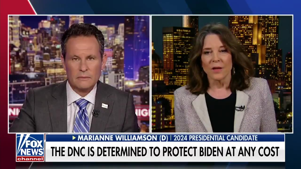 Marianne Williamson joins us to discuss the DNC's decision to not hold any primary debates in 2024.