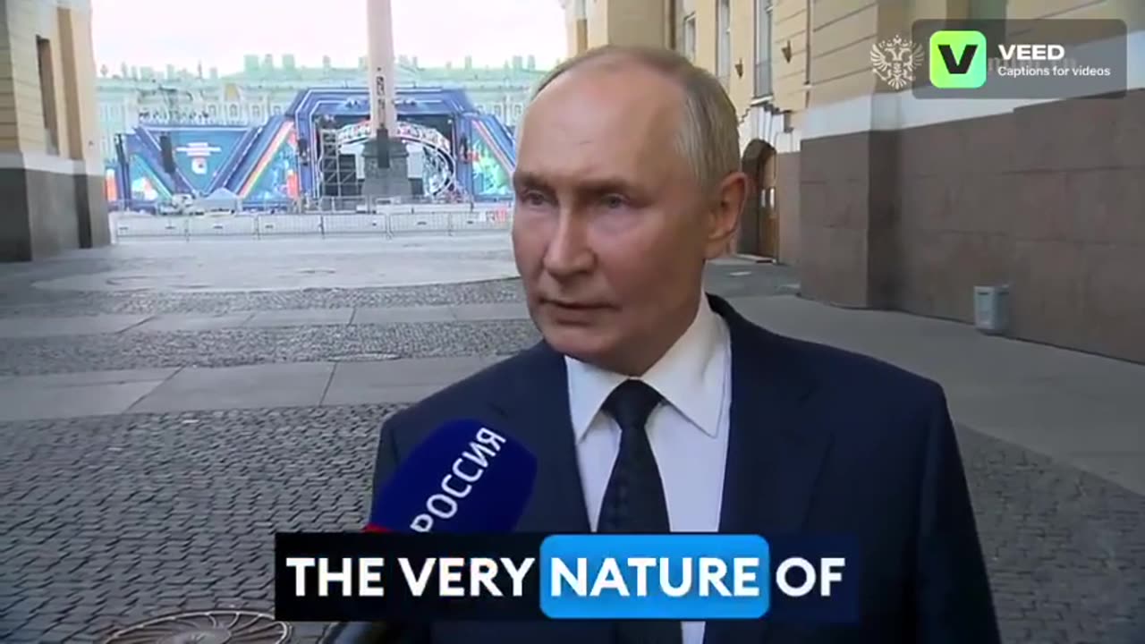 Putin Talks About Striking Into Russia