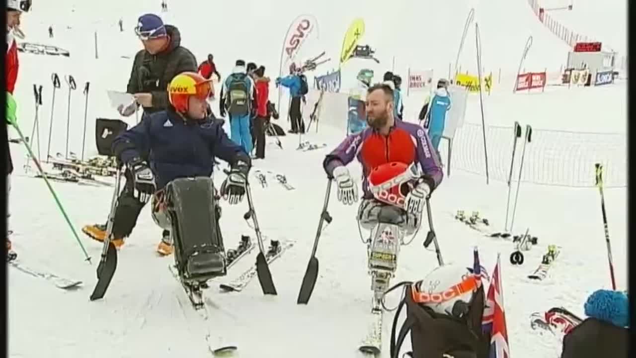 Britain's para-skiers getting ready for Olympics