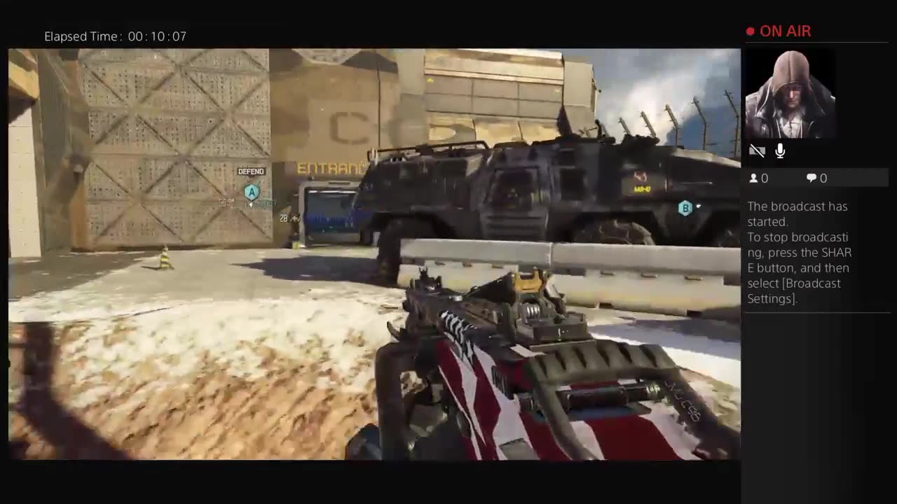 Black ops 4 one of my first broadcast camping like a mofo
