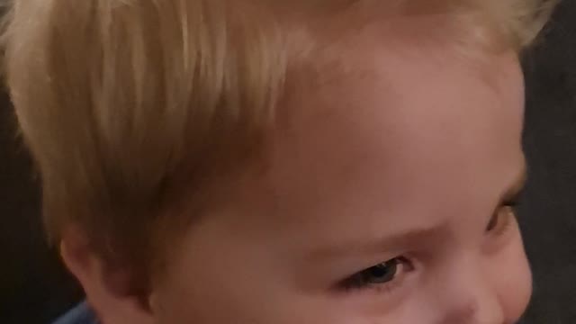 Vacuum Gives Kid Cool Hairstyle