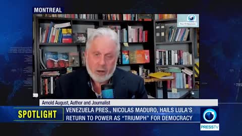 Arnold August/Press TV Lula: BRICS, Camila Escalante/Brazil, Trudeau.