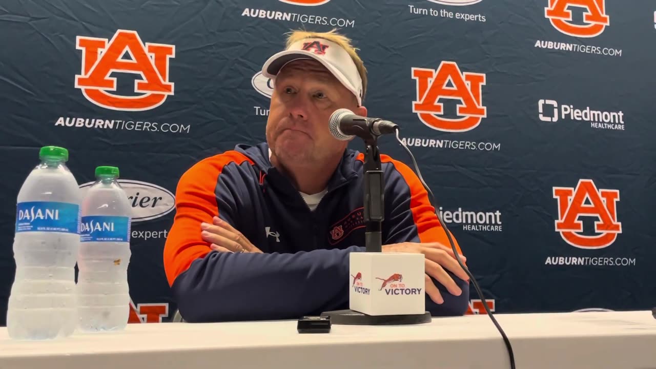 Auburn's Hugh Freeze talks about the win over Cal