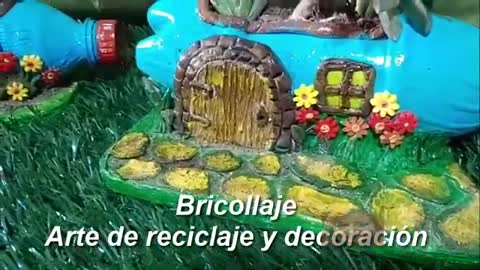 EL ARTE DEL RECICLAJE Y DECORACIÓN