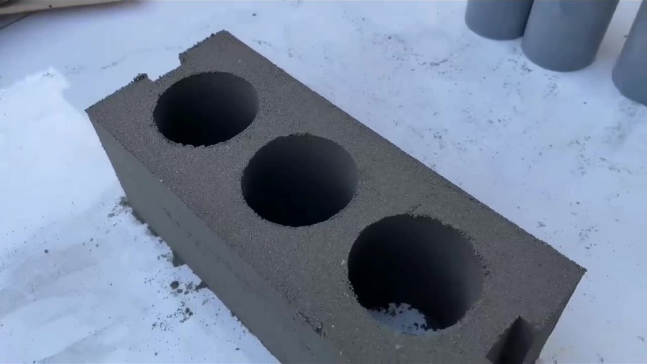 Create Wooden and PVC cement hole blocks