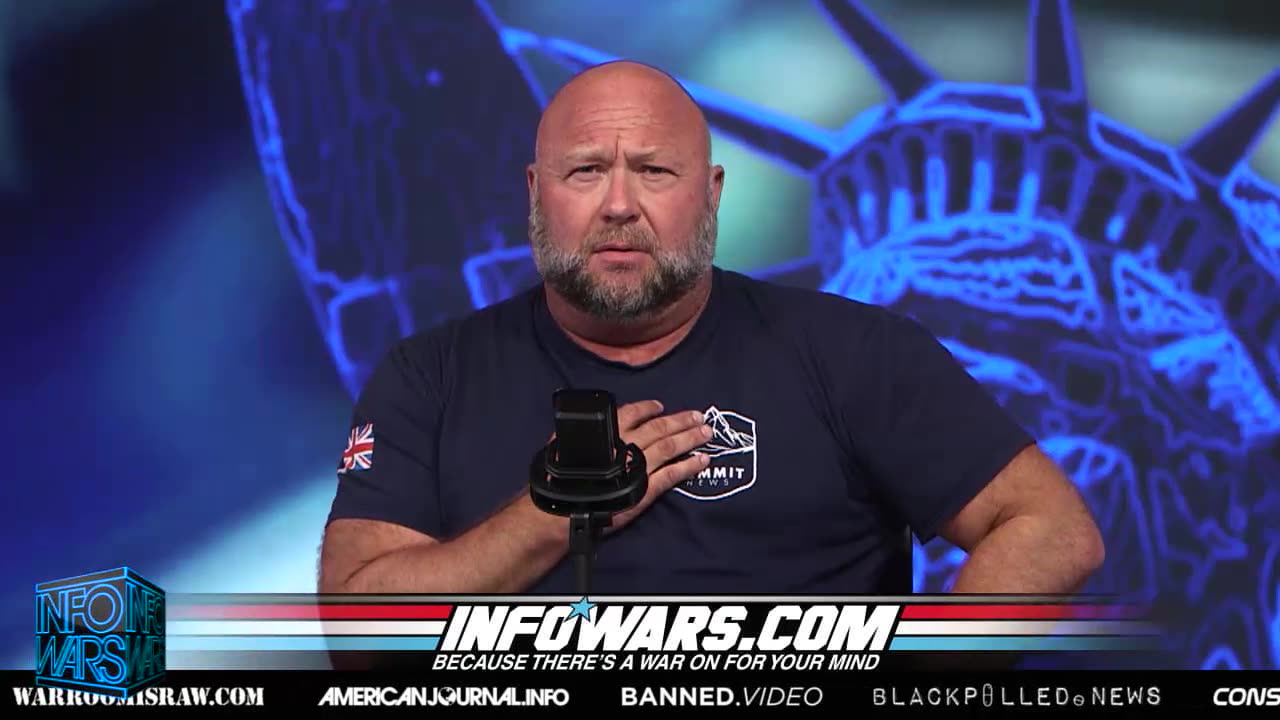 Watch Alex Jones Force The World To Put The Glasses On And Wake Up!!