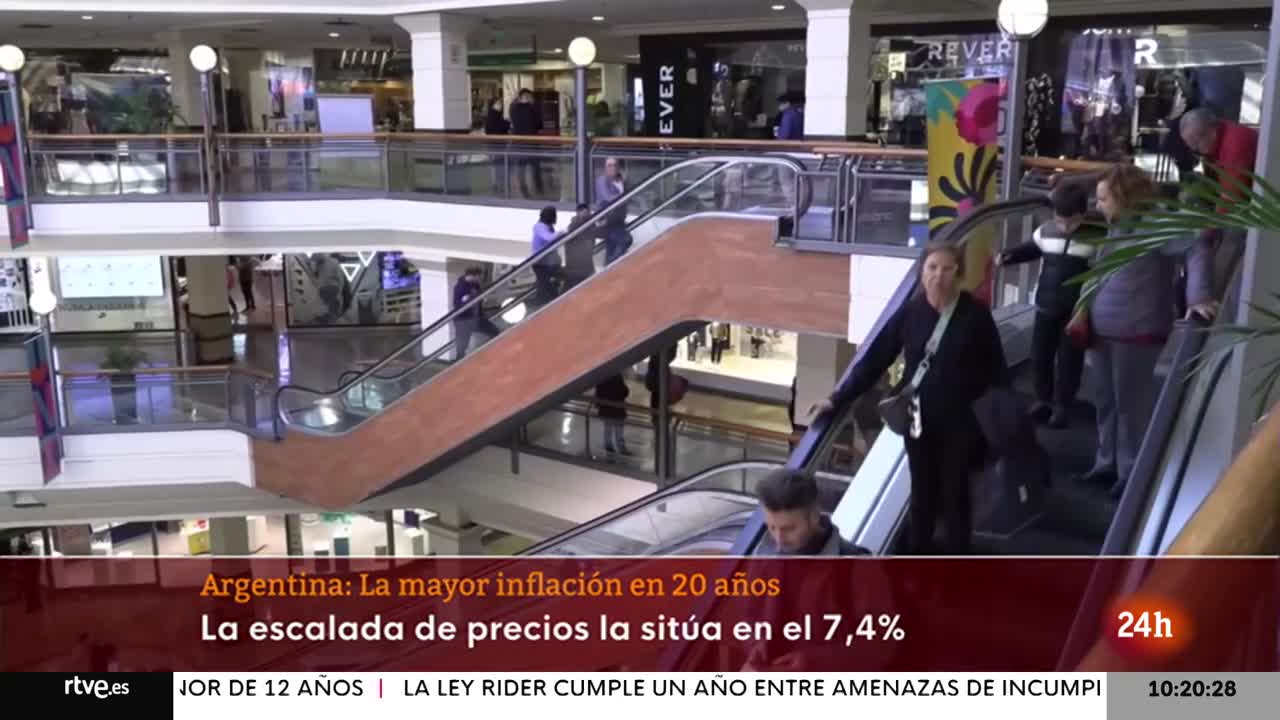 ARGENTINA: La INFLACIÓN sufre su mayor SUBIDA en los últimos 20 AÑOS | RTVE Noticias