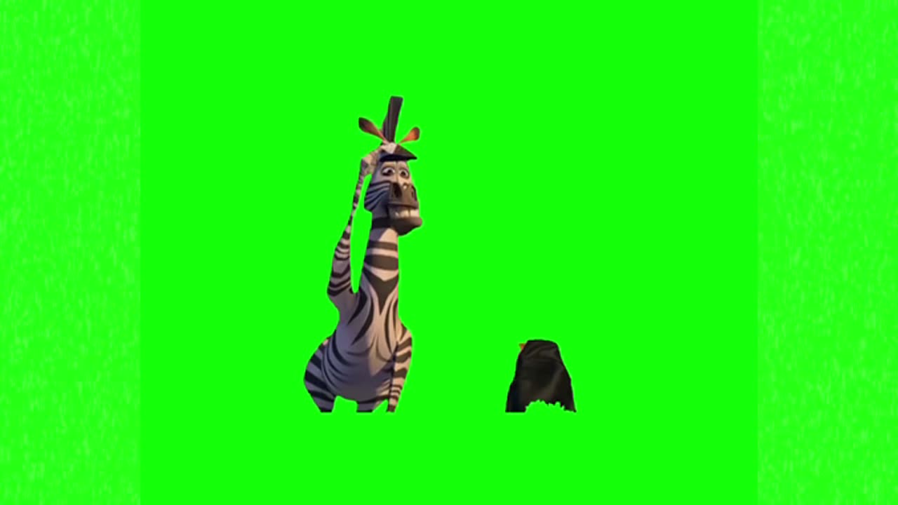 Madagascar penguins you didnt see us meme green screen