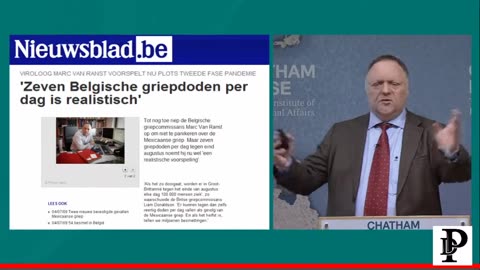 Masterclass by Marc Van Ranst on how to frame the population and the media during a pandemic
