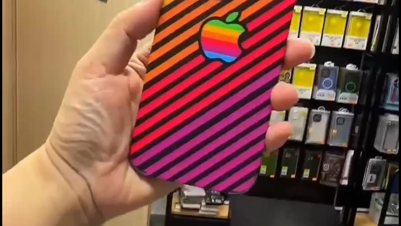 Viral iPhone skin transformation