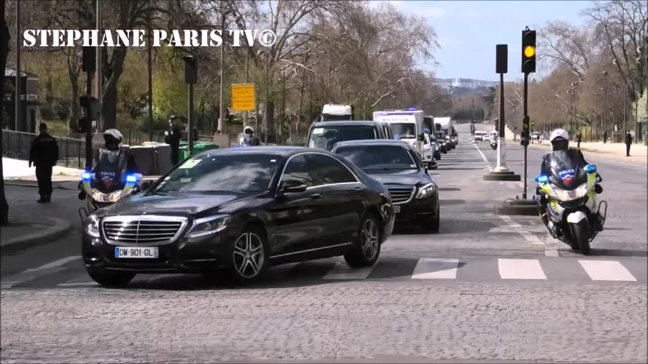 Xi Jinping vs Donald Trump Presidential motorcade comparison