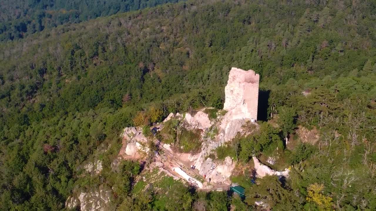 Château de l'Ortenbourg - Ortenburg Castle - France 4K