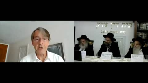 Dr Michael Yeadon before the Beis Din in Eretz Yisrael