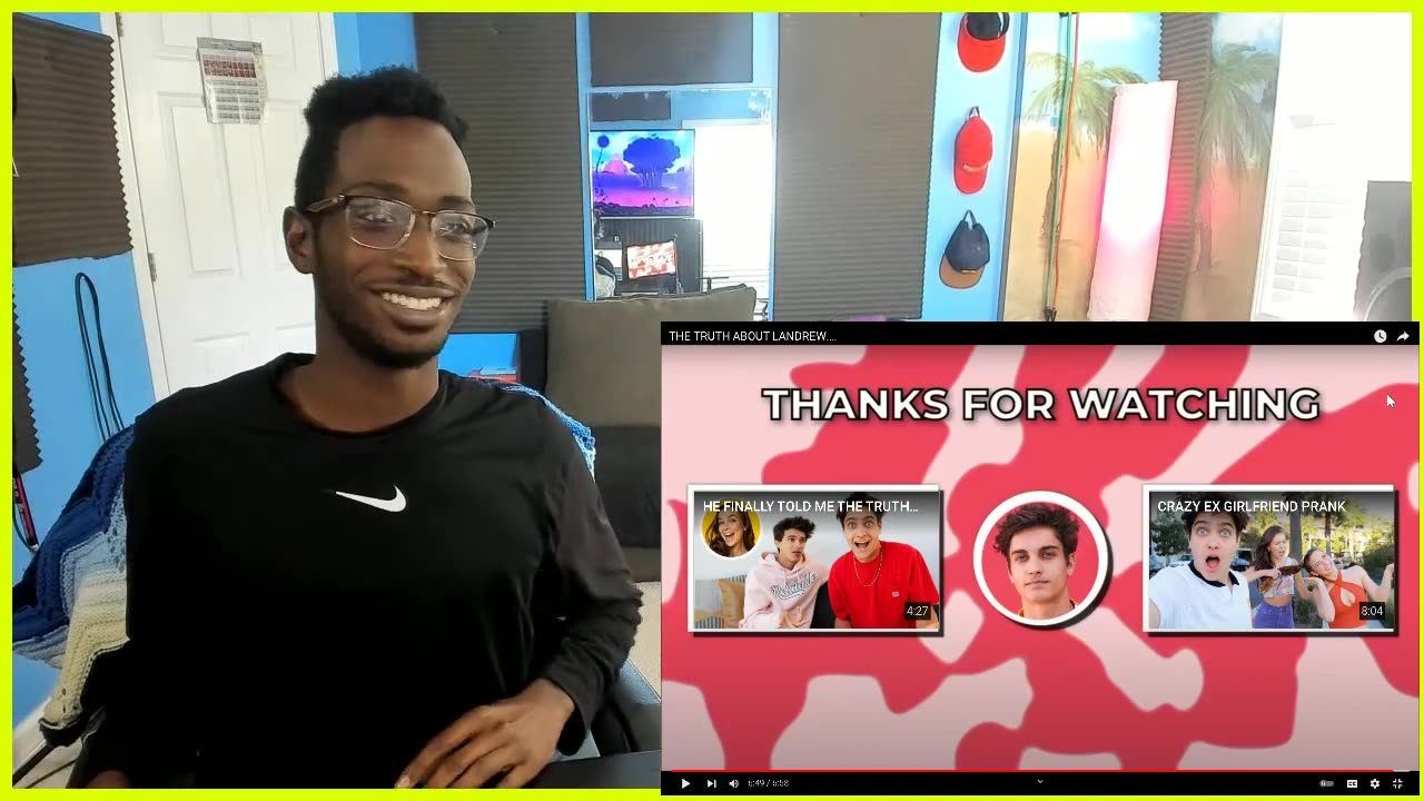 Dominic Brack THE TRUTH ABOUT LANDREW… reaction