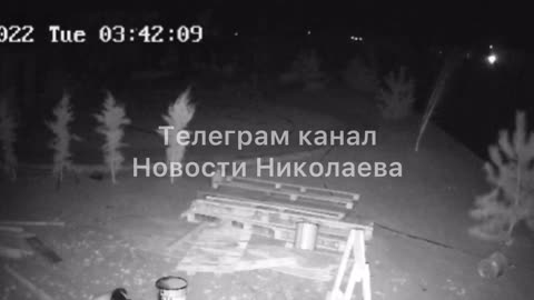 Ukraine War - Footage of the night shelling