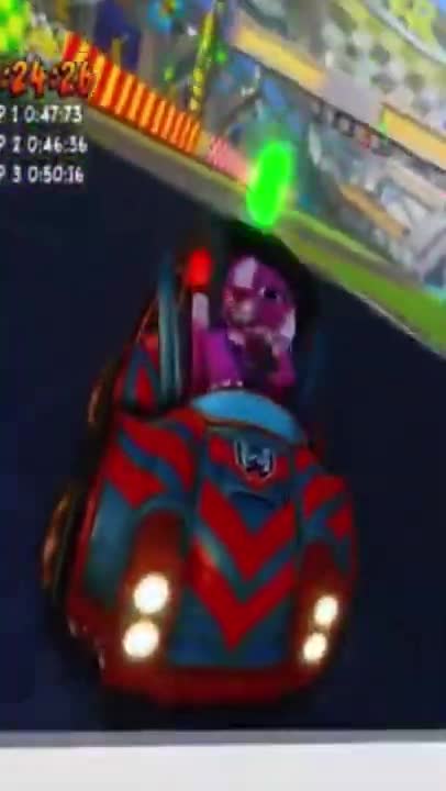 Pink Musketeer Pura - Crash Team Racing Nitro-Fueled