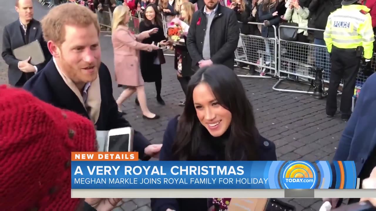 Meghan Markle Celebrates Her First Christmas With The Royal Family - TODAY