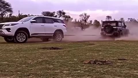 FORTUNER VS THAR . Which One Will Win 🏆