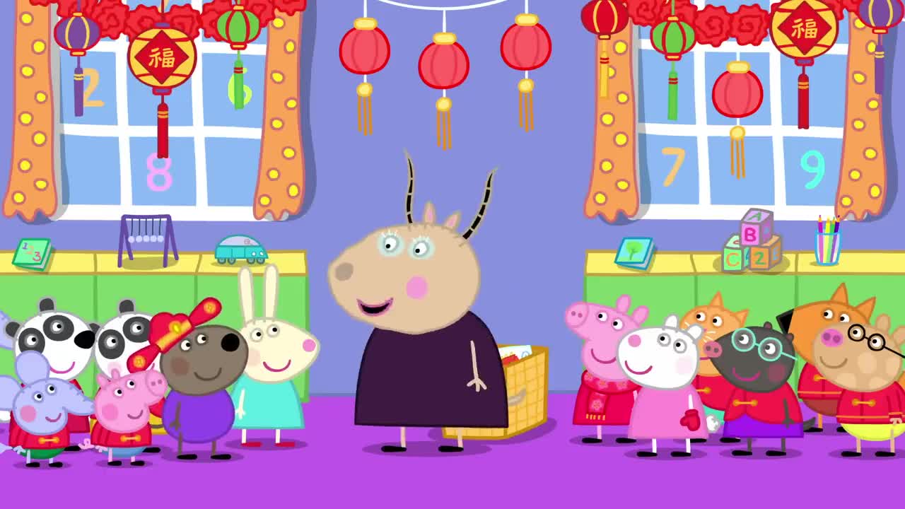 Peppa Pig Learns About Chinese New Year