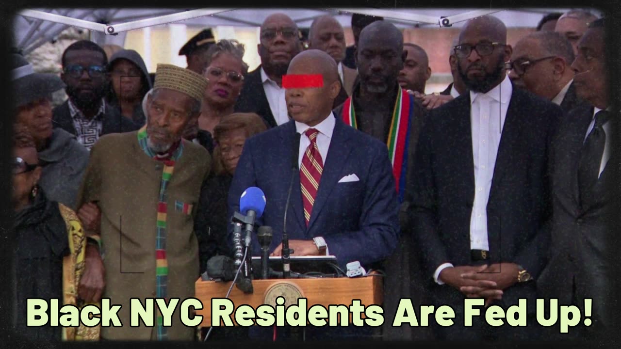 BLACK NYC RESIDENTS GO OFF ON MAYOR ERIC ADAMS!