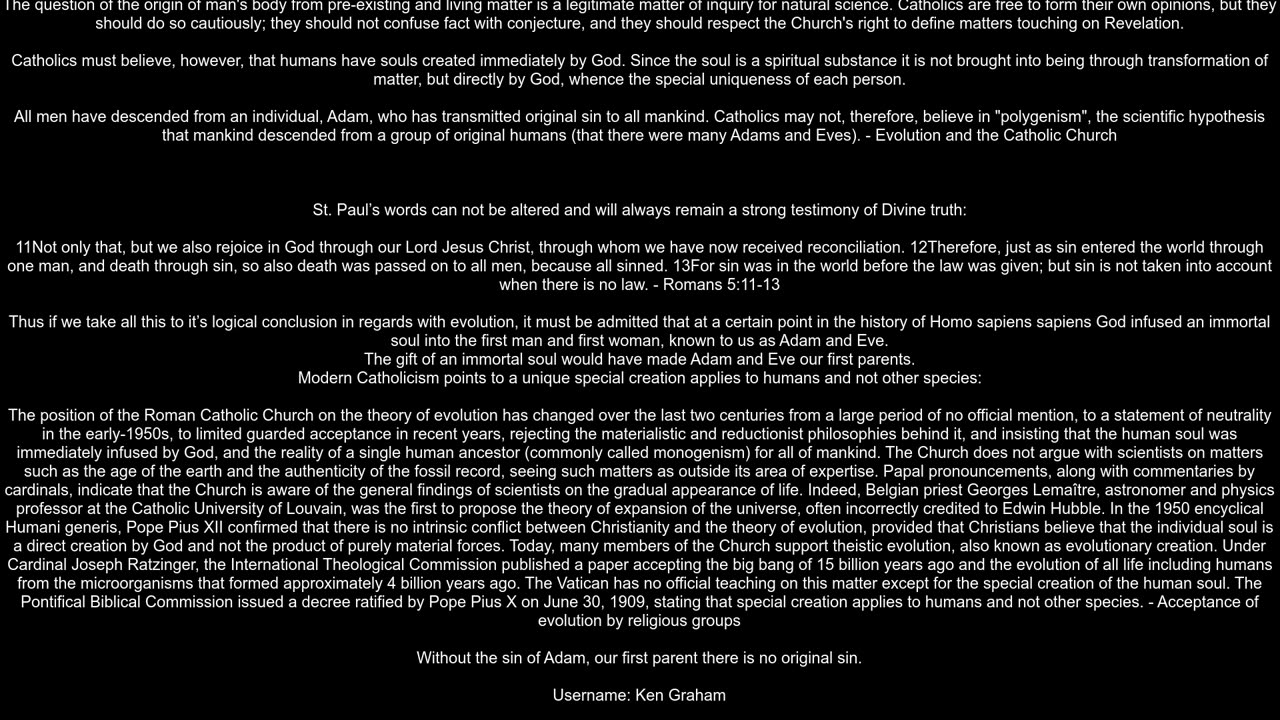 How can the theory of Evolution be reconciled with passages in the New Testament that seem to refer