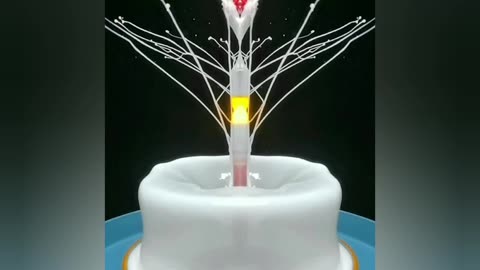 Slow motion, optical illusion