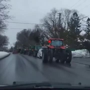 CANADA: The farmer protests are reaching Canada, particularly in Quebec!