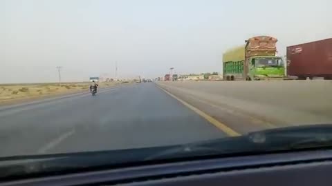 bike race on highway karachi