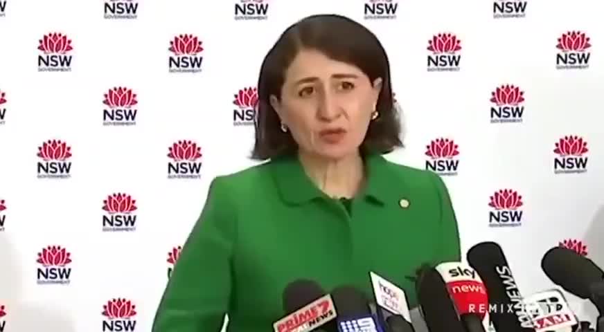 Gladys Berejiklian _If you consieer breaking the rules, I will stab you in the head-(remix matrix)