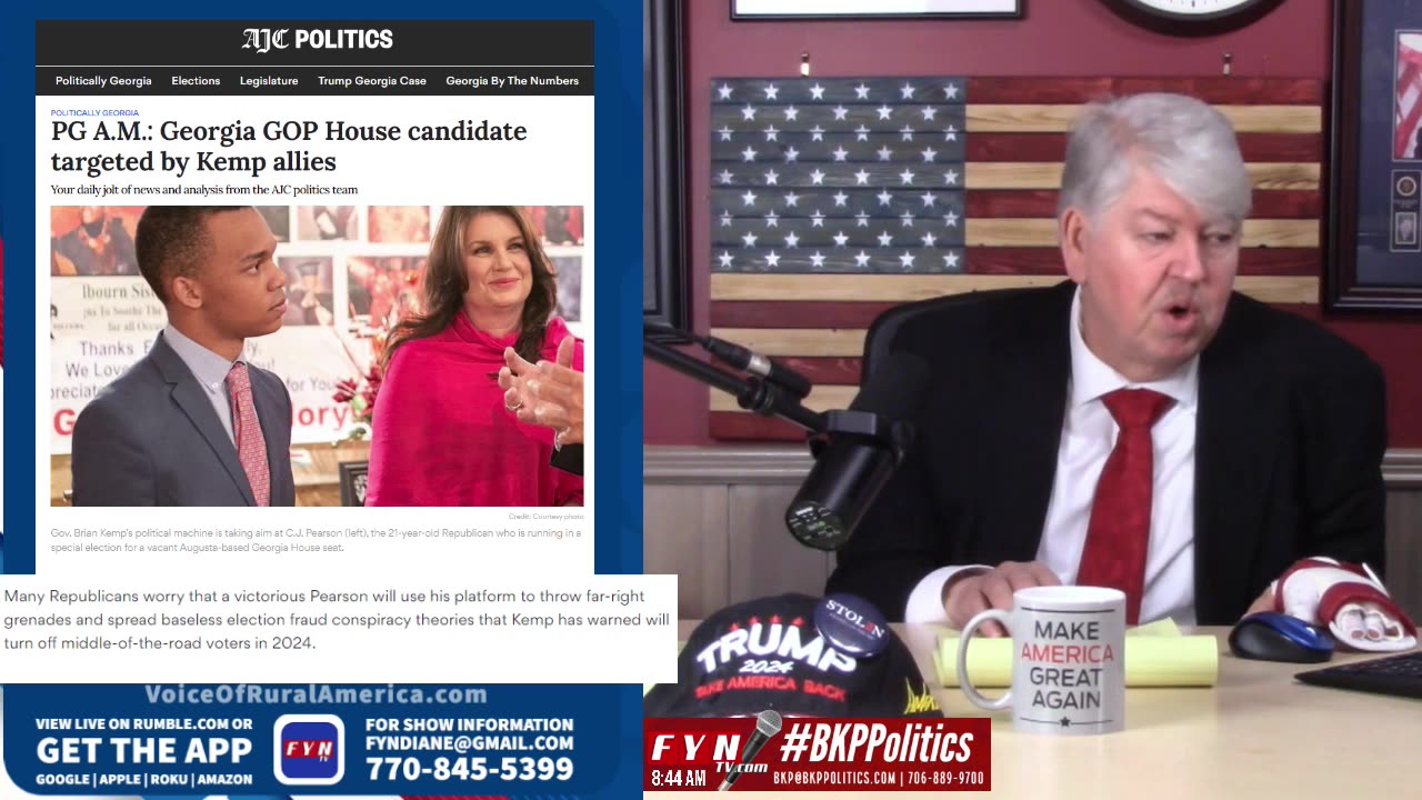 LIVESTREAM - Monday 1/29 8:00am ET - Voice of Rural America with BKP