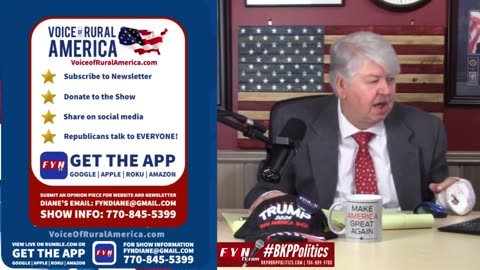 LIVESTREAM - Tuesday 1/16 8:00am ET - Voice of Rural America with BKP