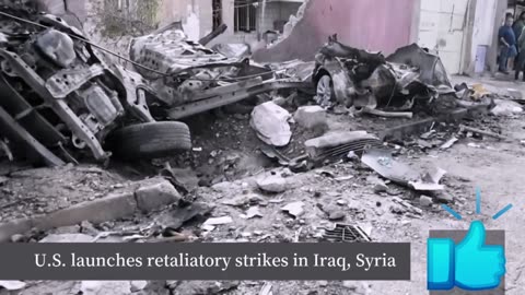 Us Launches Retaliatory Strikes In Iraq