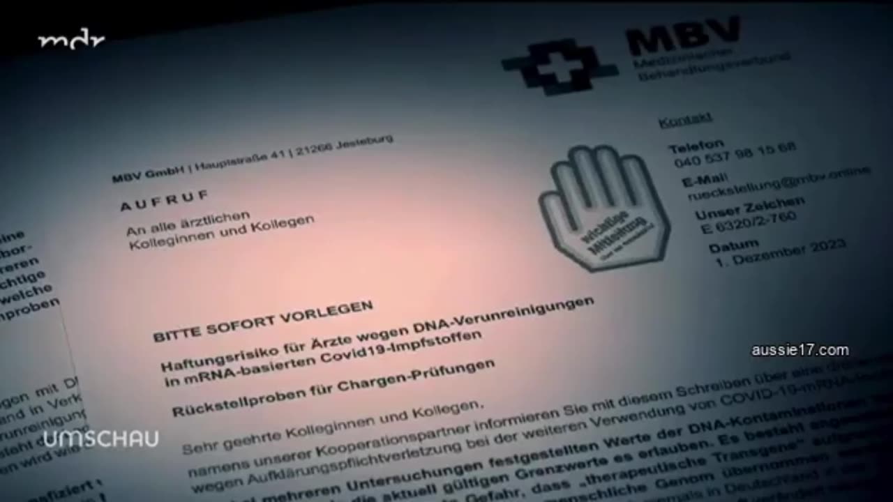 German News Program Umschau - Investigative Report - All Tested Vaccines Contaminated with DNA