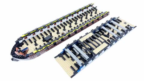 Lego Bluecoat Flagship MOC Update#1