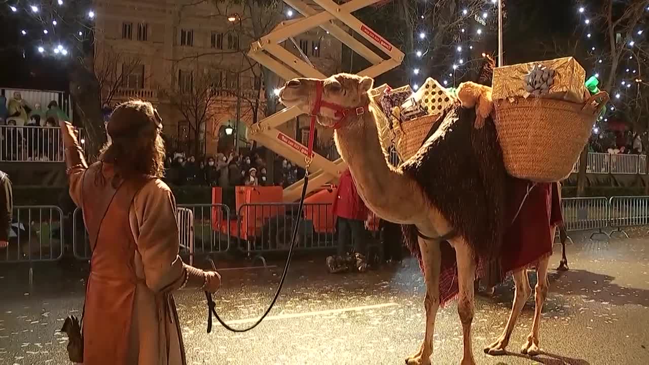 The Three Wise Men return to Madrid for Epiphany