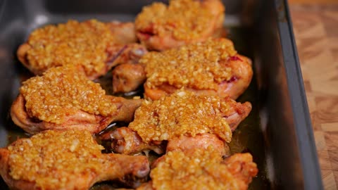 Garlic Chicken Drumsticks