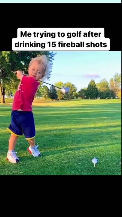 Great swing!