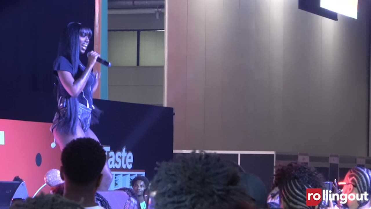 Amorphous, Flo Milli perform at 2023 Essence Festival of Culture