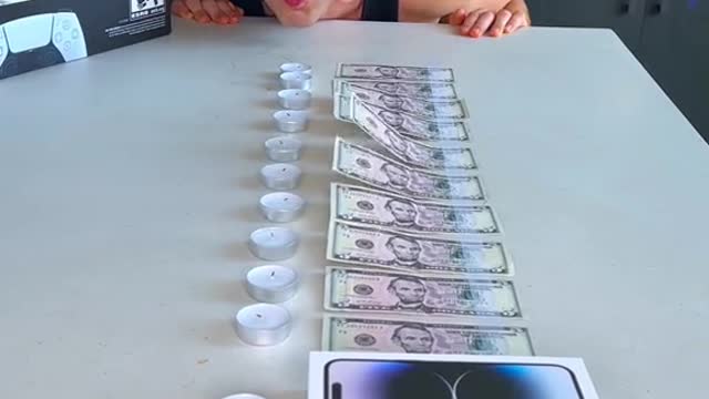 Money Blowing Challenge!