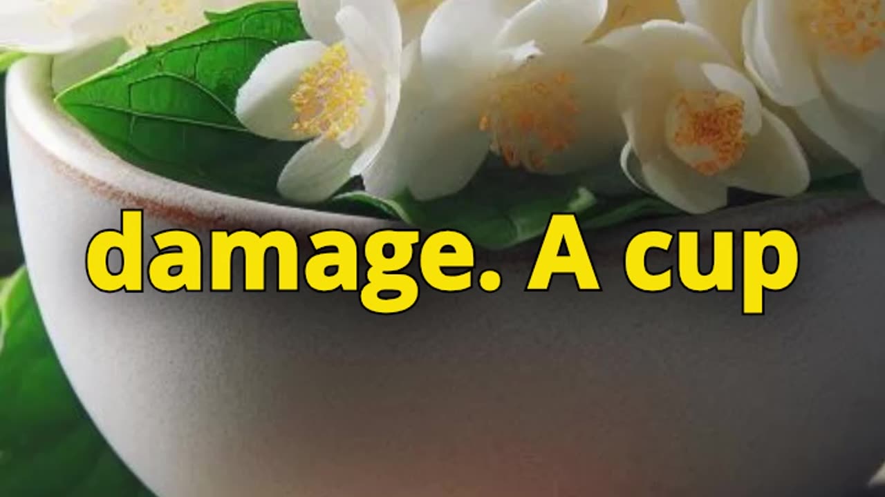 Jasmine Tea Helps Prevent Cancer