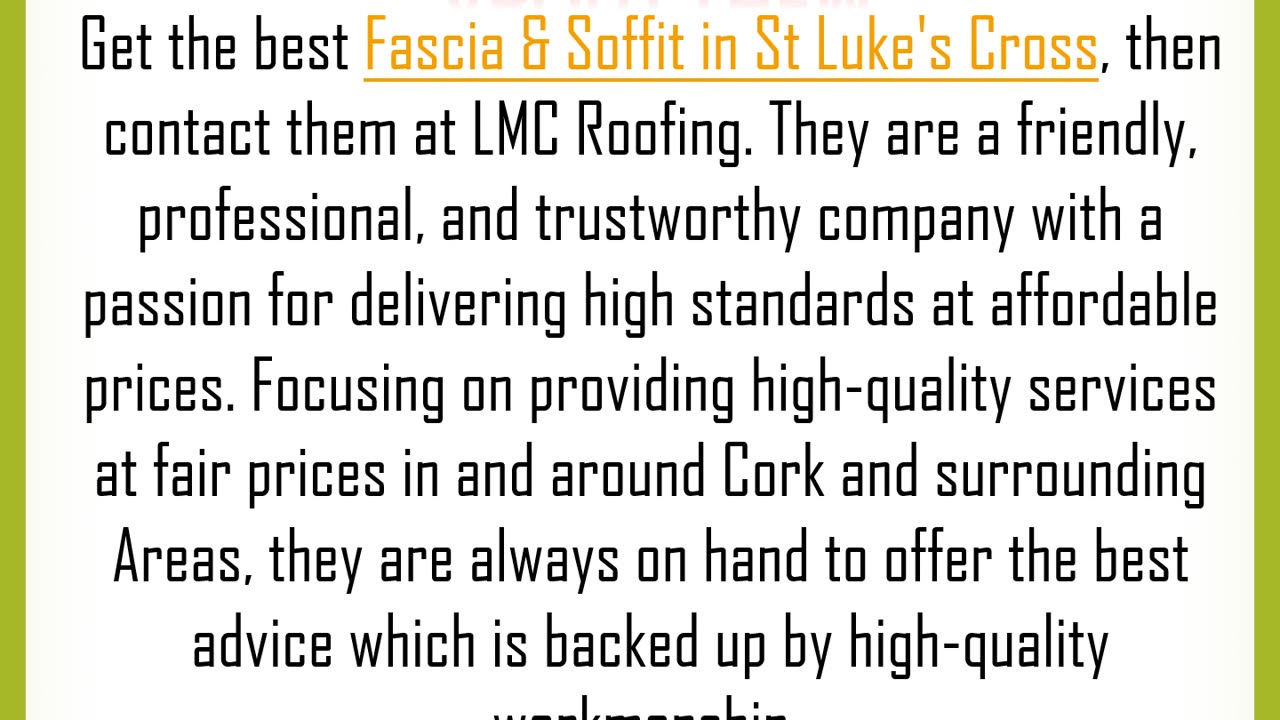 Get the best Fascia & Soffit in St Luke's Cross