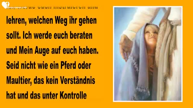 Wurdest du von einem Überraschungsschlag getroffen Dann komm als Erstes zu Mir ❤️ Liebesbrief Jesu