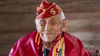 One of the last Navajo Code Talkers from World War II dies at 107