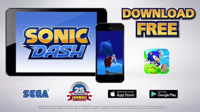 Classic Sonic Joins Sonic Dash!